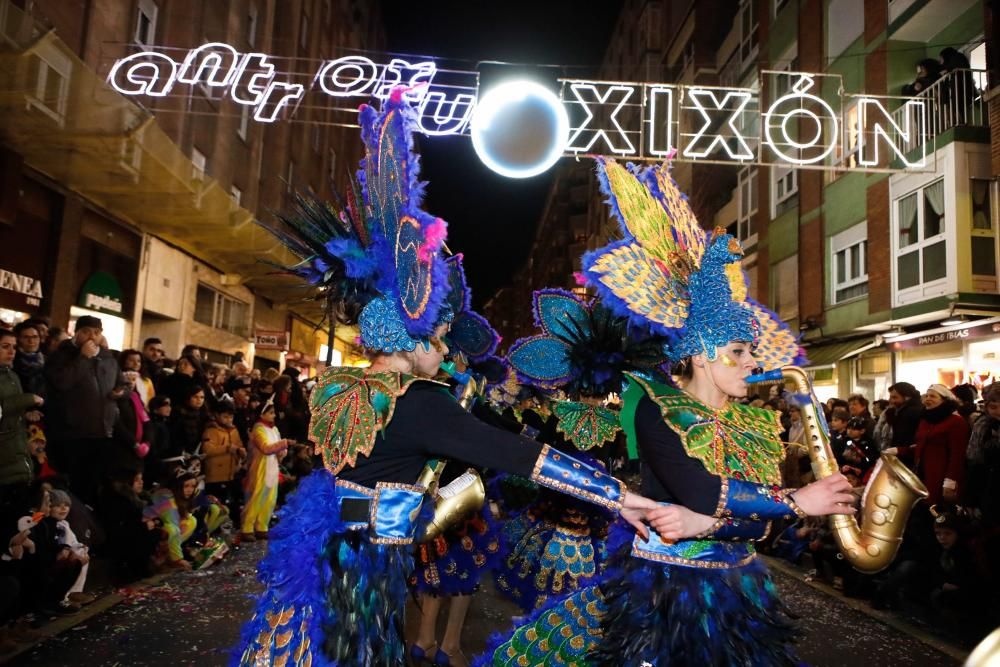 Desfile de Antroxu en Gijón