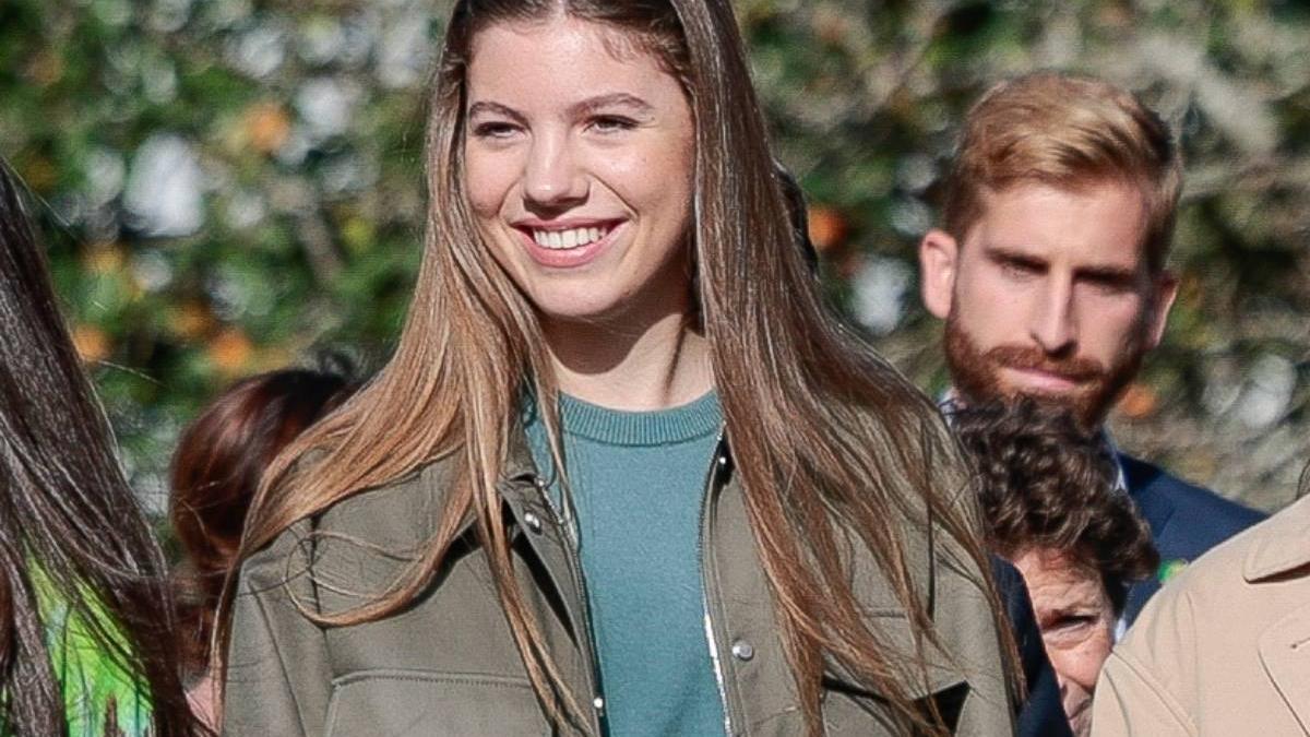 La infanta Sofía sabe que los tonos neutros nunca fallan