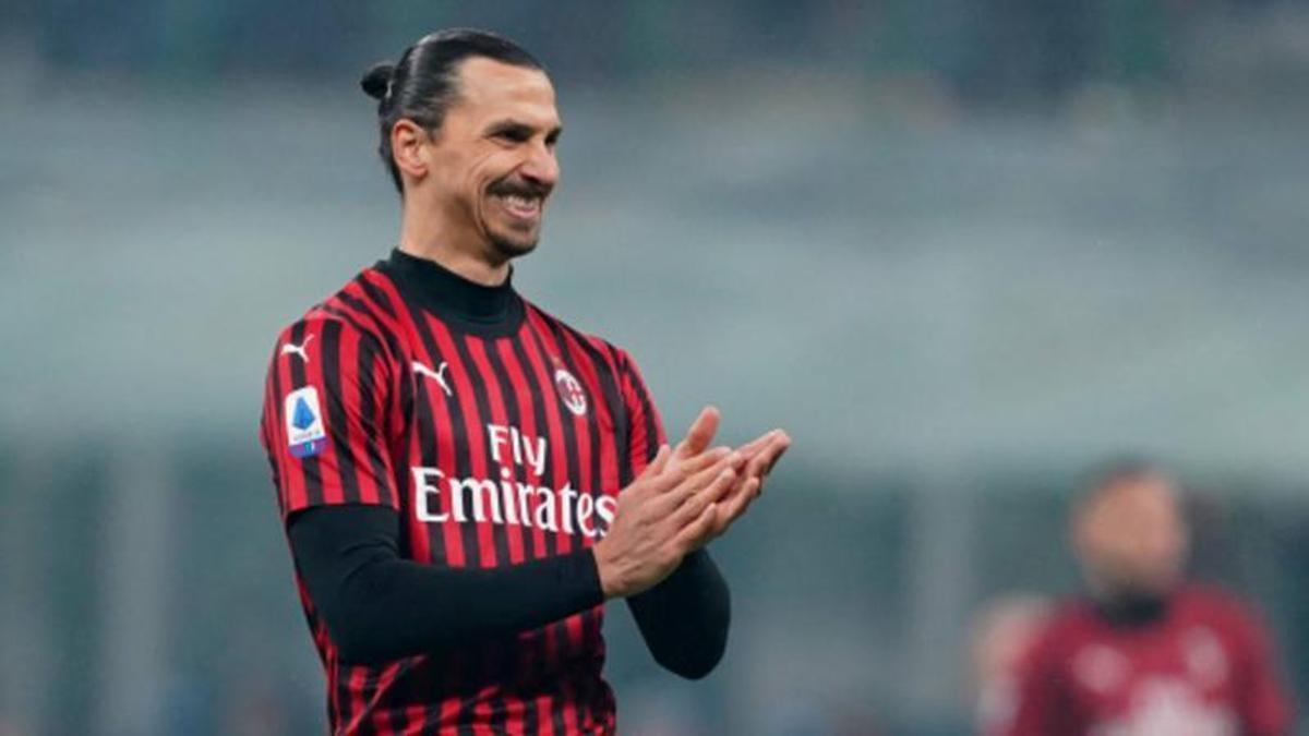 Zlatan Ibrahimovic juega actualmente en el Milán.
