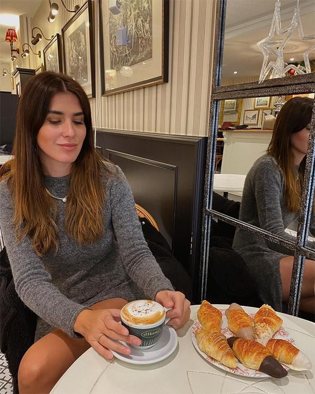 Mery Turiel con jersey de punto