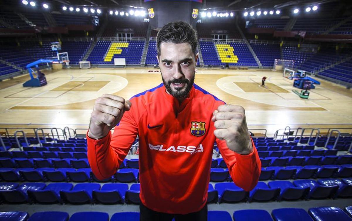 Raúl Entrerríos, preparado para la batalla contra el THW Kiel