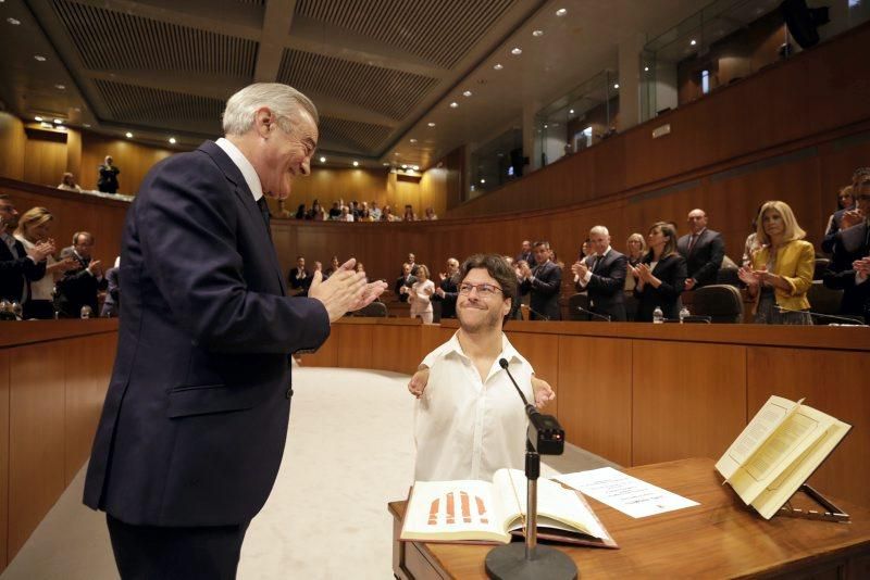 Primera sesión de la X Legislatura de las Cortes de Aragón