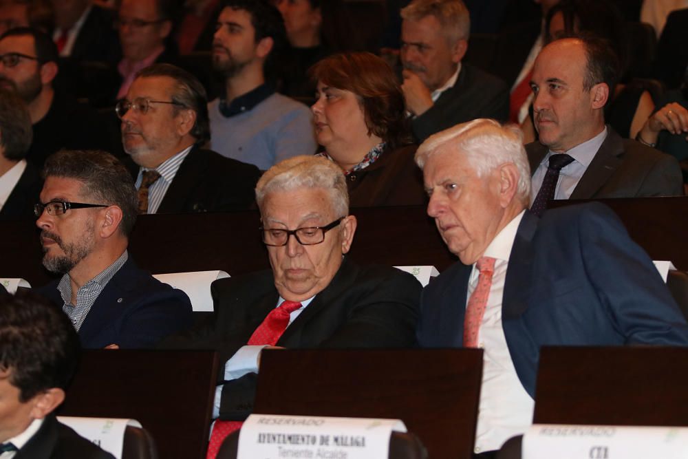 El Palacio de Congresos de Málaga acoge el acto institucional de celebración del aniversario de la tecnópolis malagueña, con la presencia de la presidenta de la Junta