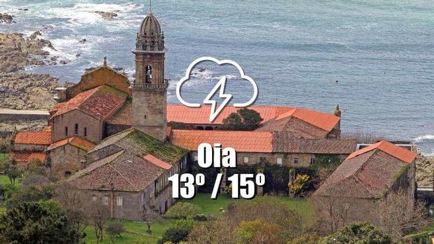 El tiempo en Oia: previsión meteorológica para hoy, viernes 8 de mayo