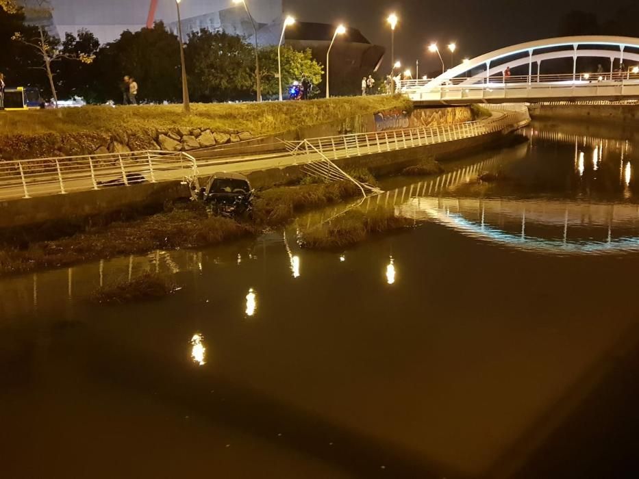 Accidente en el río Piles