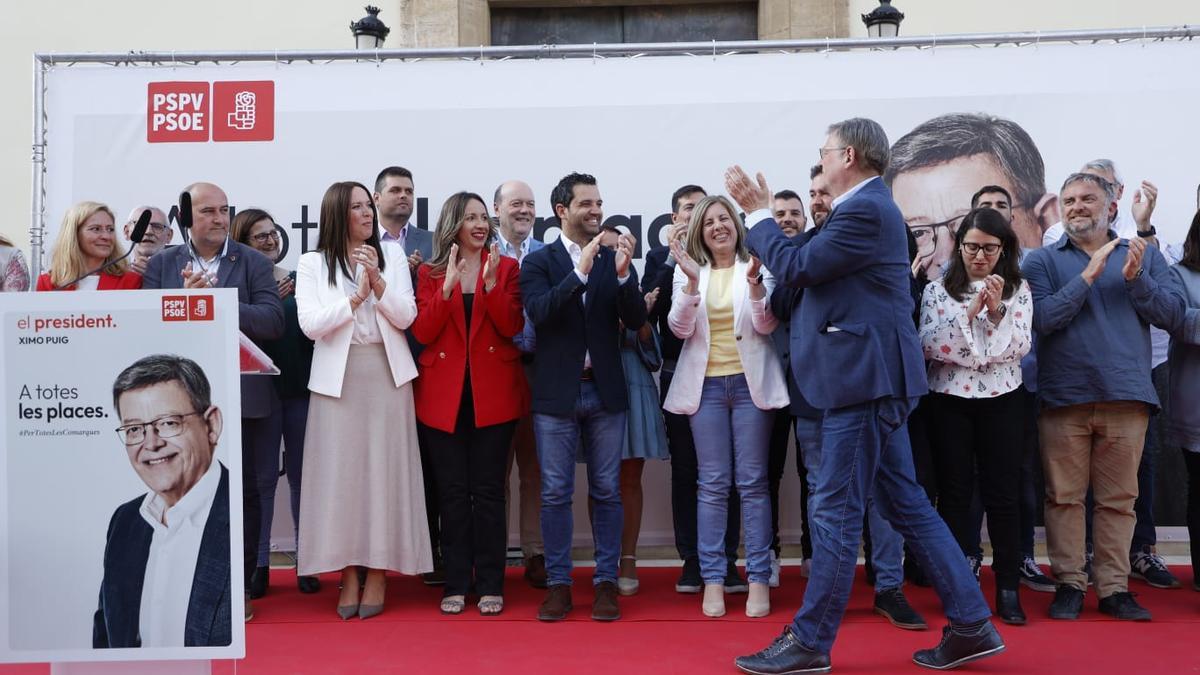 Mitin central de campaña del PSPV de l'Horta Nord