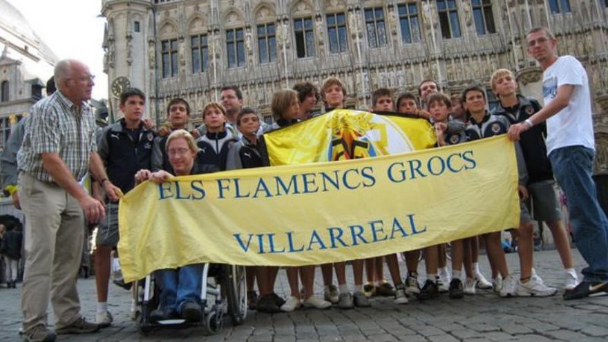 La primera peña belga del Villarreal