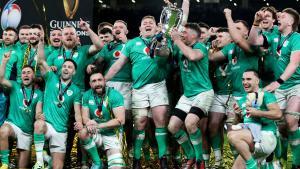 Irlanda celebra el Seis Naciones conquistado en Dublín tras vencer a Escocia.
