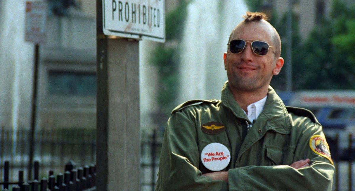 Robert de Niro en 'Taxi Driver', película de 1976, dirigida por  Martin Scorsese.