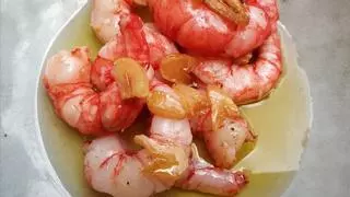 Una receta en 15 minutos: gambas jugosas al ajillo