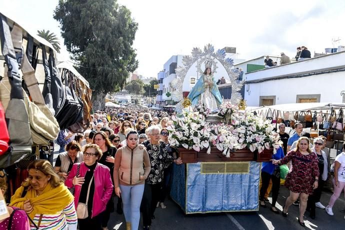 08-12-19 GRAN CANARIA. JINAMAR. JINAMAR. TELDE. Fiesta de la Inmaculade Concepcion y de la Caña Dulce de Jinamar, feria de ganado, procesión.. Fotos: Juan Castro.  | 08/12/2019 | Fotógrafo: Juan Carlos Castro