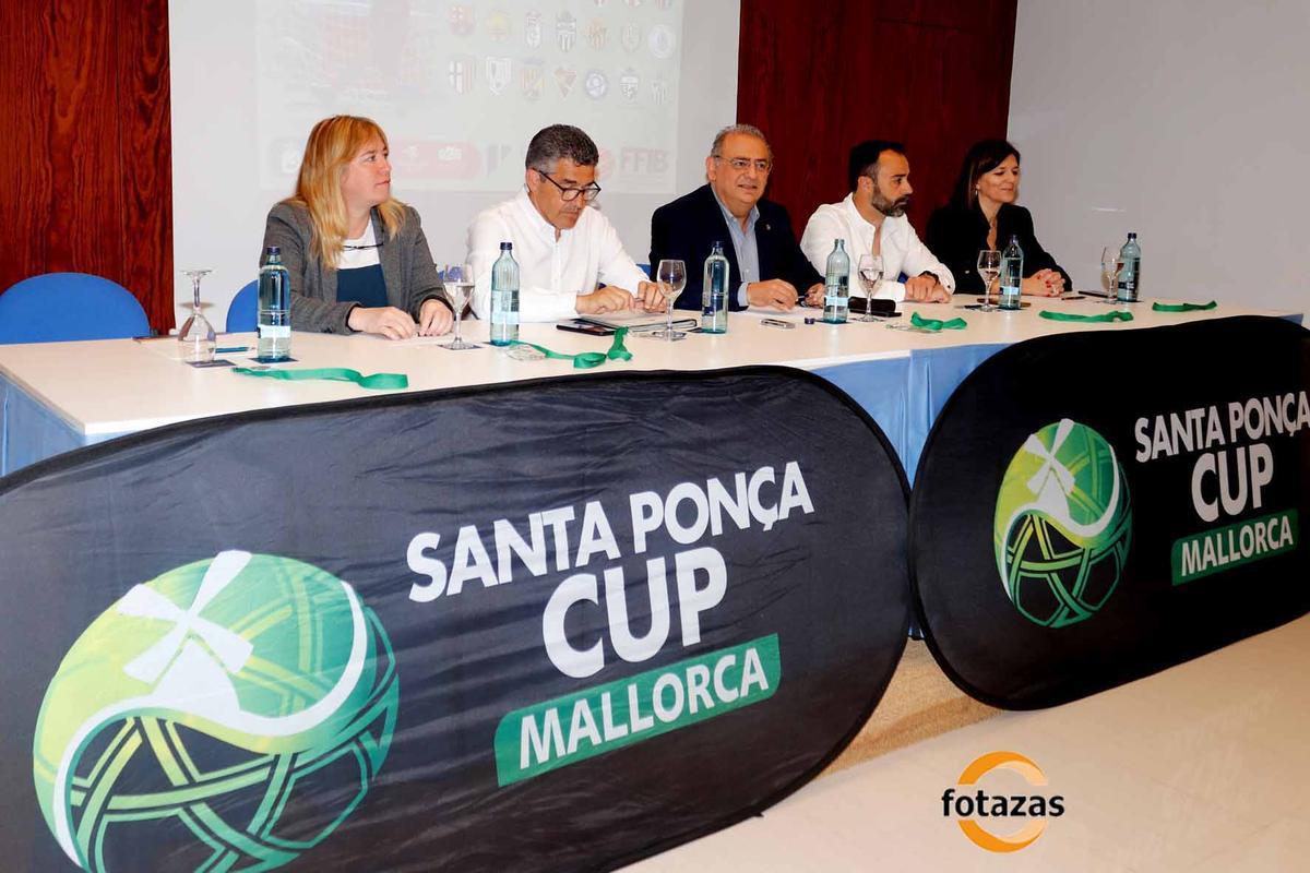 fútbol. Presentación del Torneo Santa Ponça Cup 2023