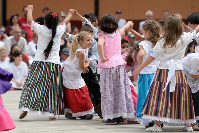 Las Palmas de Gran Canaria. Reportaje día de Canarias en colegio Aguadulce  | 29/05/2019 | Fotógrafo: José Carlos Guerra