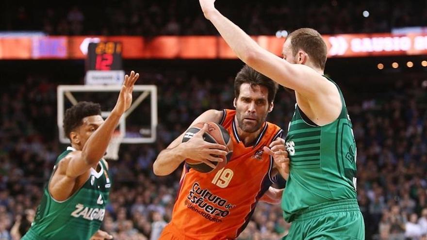 San Emeterio es uno de los pesos pesados del vestuario del Valencia Basket