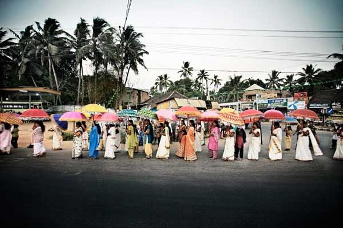Kerala es uno de los estados más ricos de la India.