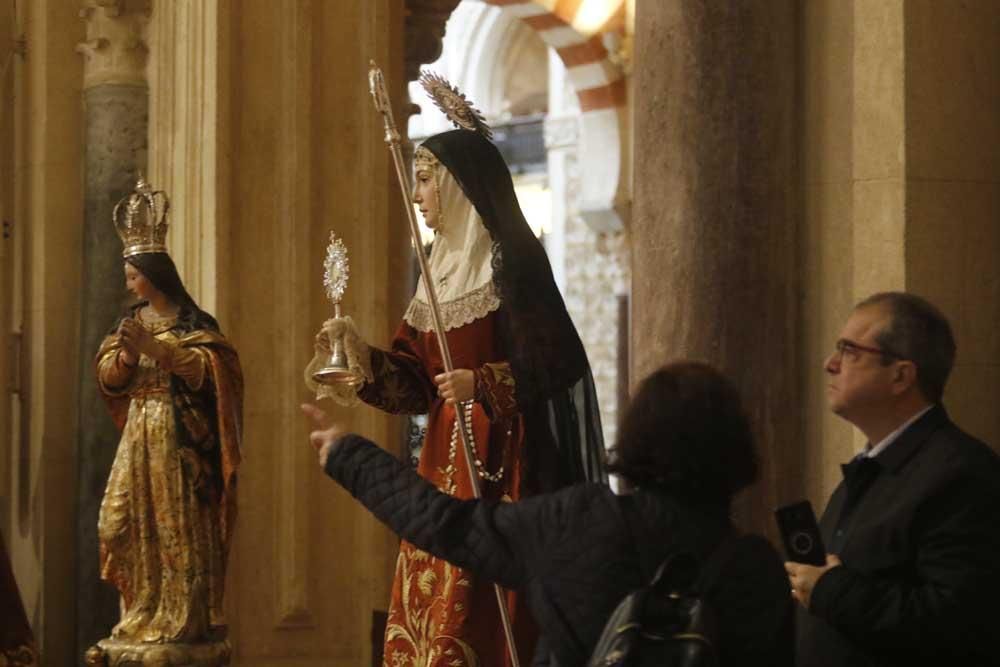 Muestra sobre la Divina Pastora en la Mezquita Catedral