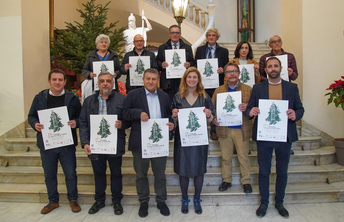 Presentación del XIII concurso de tarjetas navideñas 'Jesús Medrano-Ciutat de Castelló'.