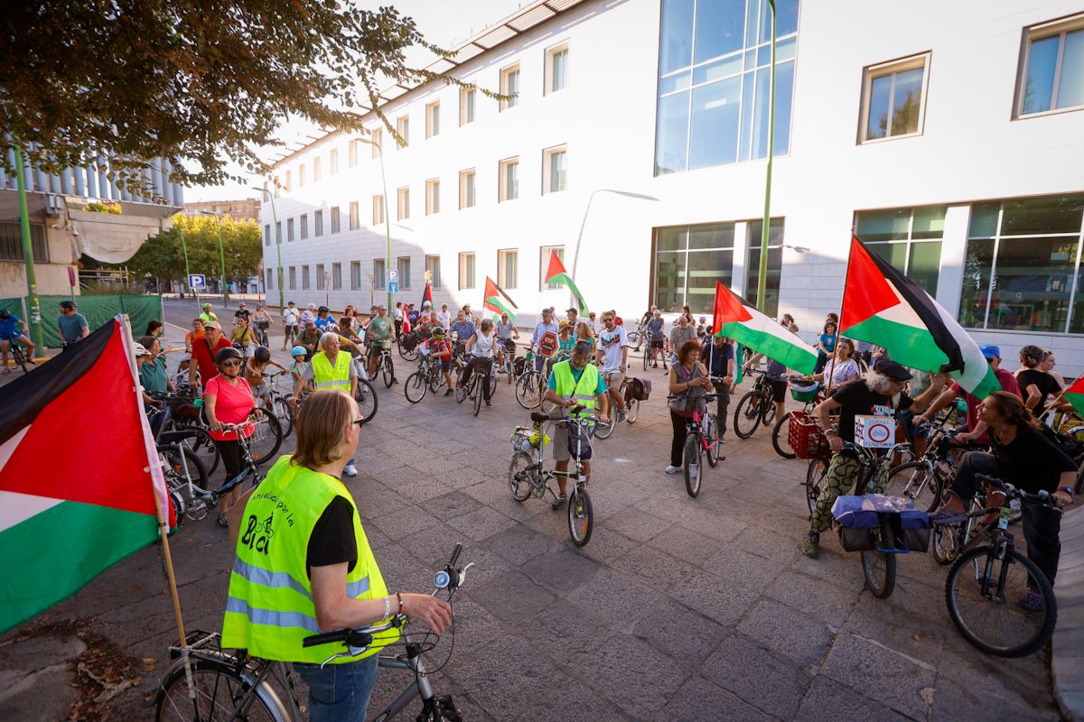 Solidaridad de la plataforma Carril Bici con Gaza