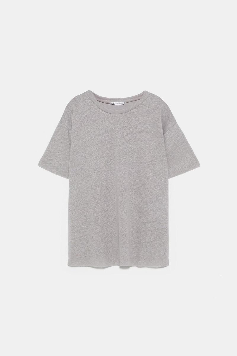 Camiseta gris básica (precio 12,95€)