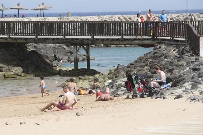 FUERTEVENTURA - OLA DE CALOR FUERTEVENTURA - PLAYA DEL CASTILLO 12-07-16