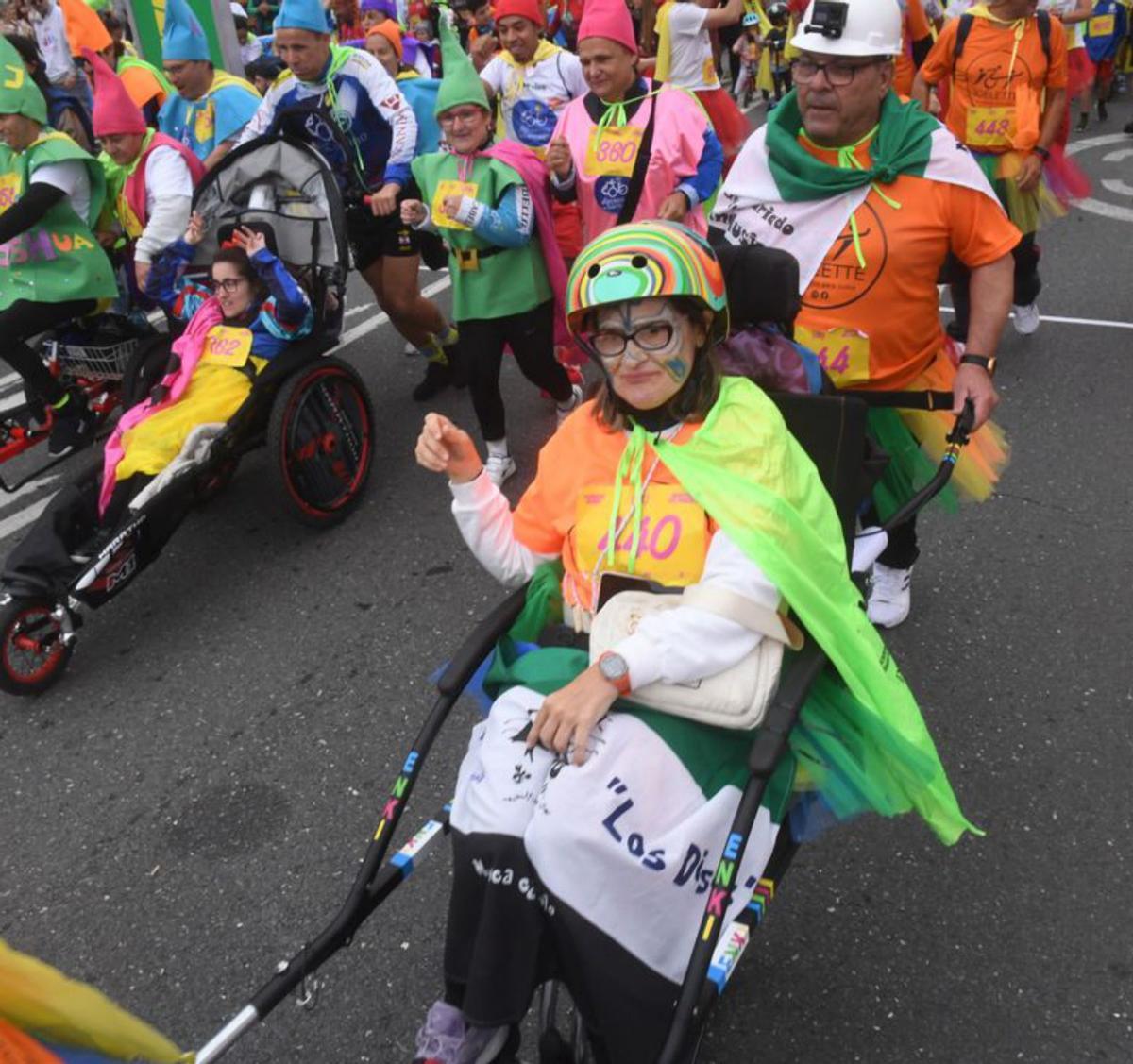 Participantes en la carrera Runki.   | // CARLOS PARDELLAS