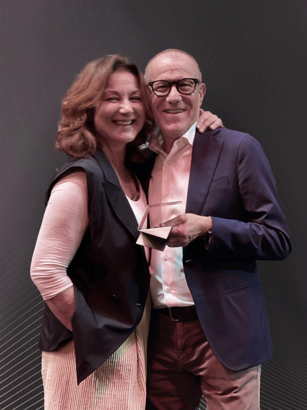Los dueños de la firma, Silvia Cerretti y Mauricio Cavagnari.