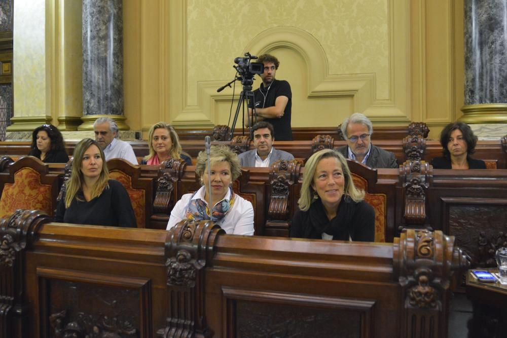 Pleno extraordinario en A Coruña 18/09/17