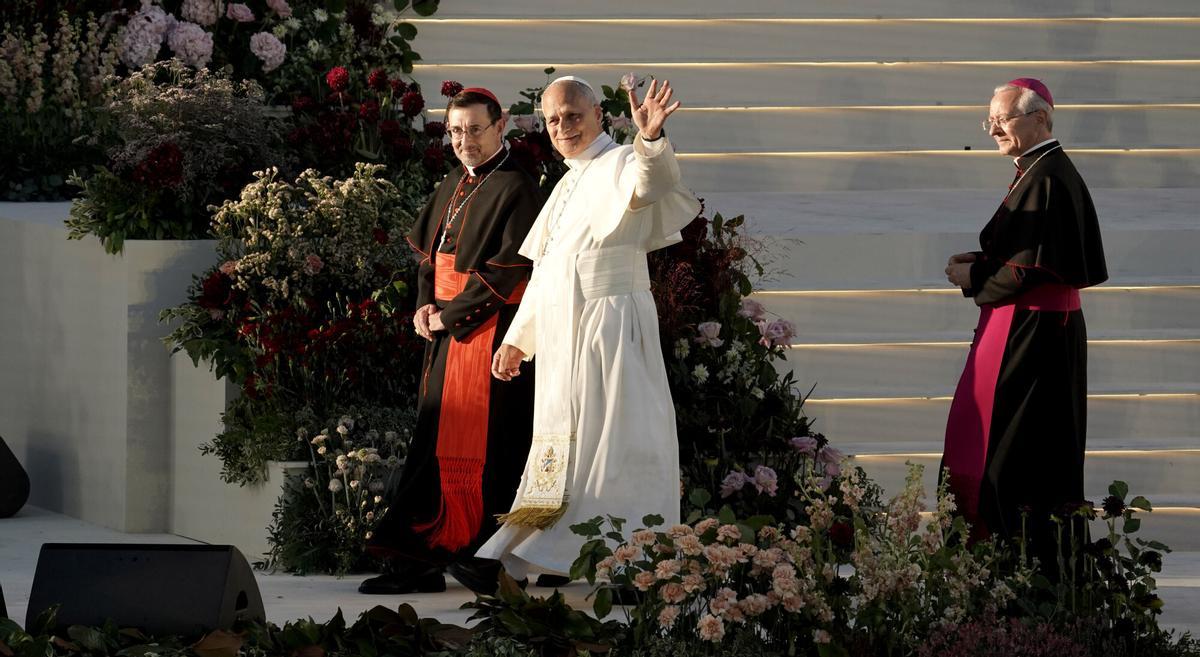 El papa León XIV en la vigilia con los jóvenes, en la plaza de Lima de Madrid.