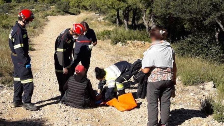Rescatan a una mujer que se había lesionado en el tobillo en Santa Magdalena de Polpís