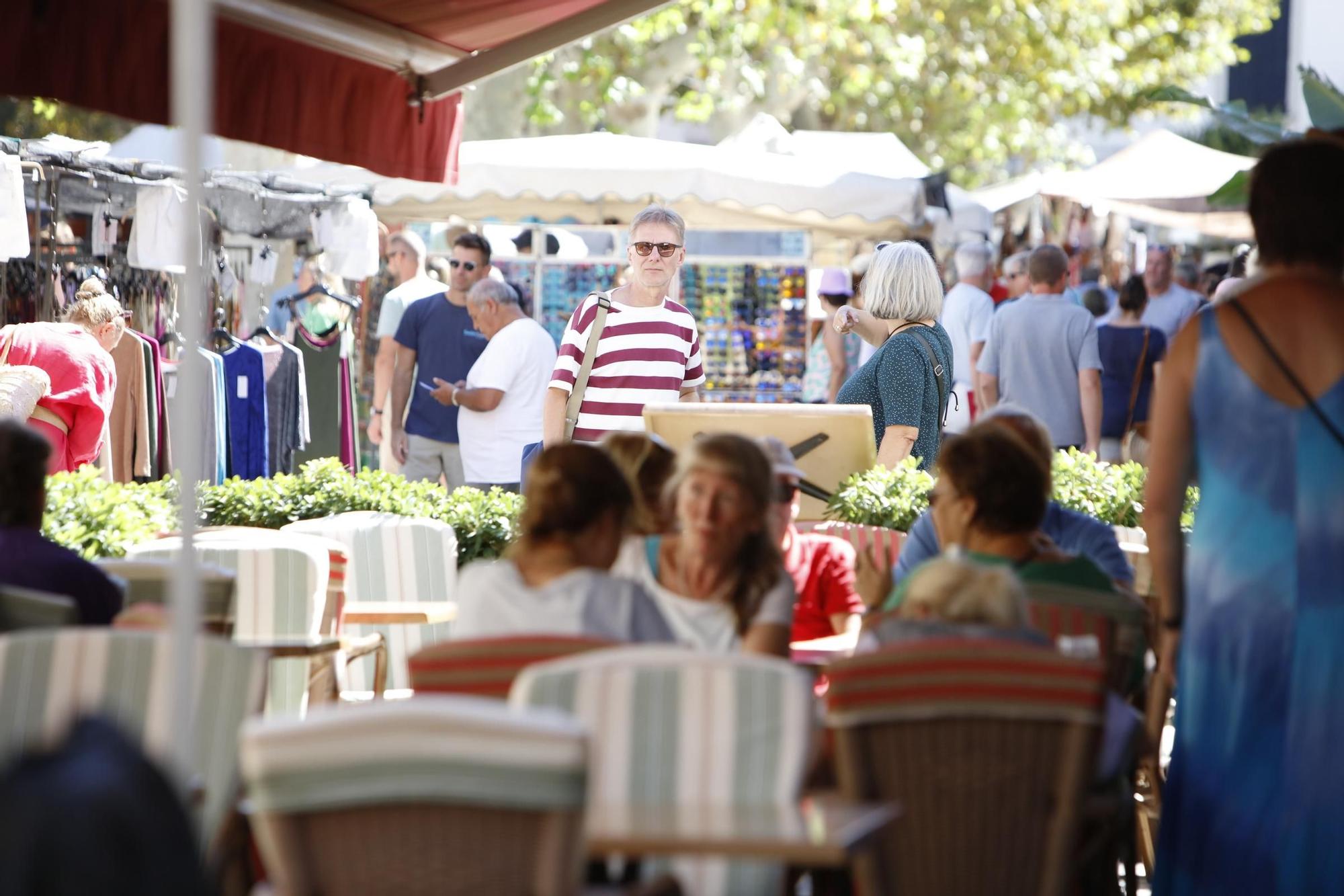 Pures Mallorca-Feeling: Der Markt in diesem Dorf ist auch bei Deutschen sehr beliebt