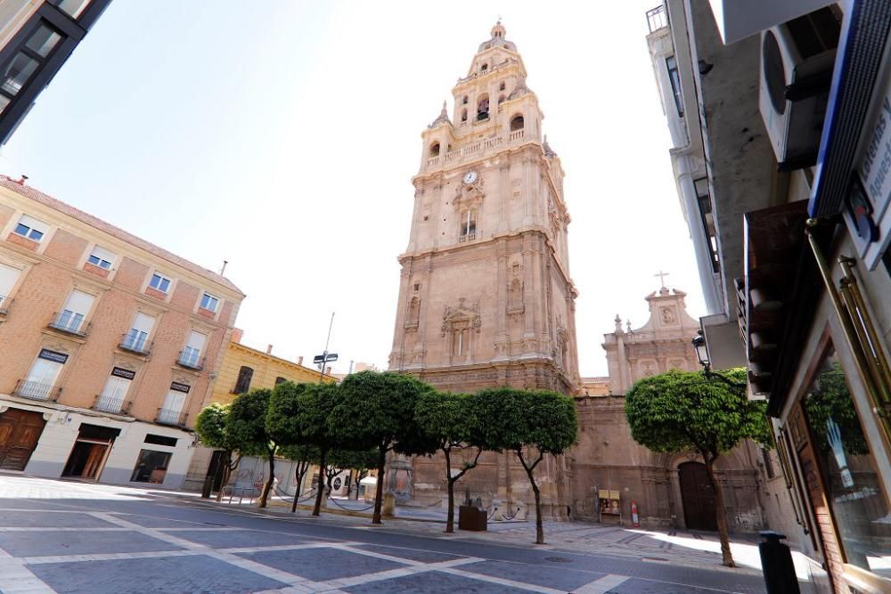 Murcia en su tercer domingo de confinamiento