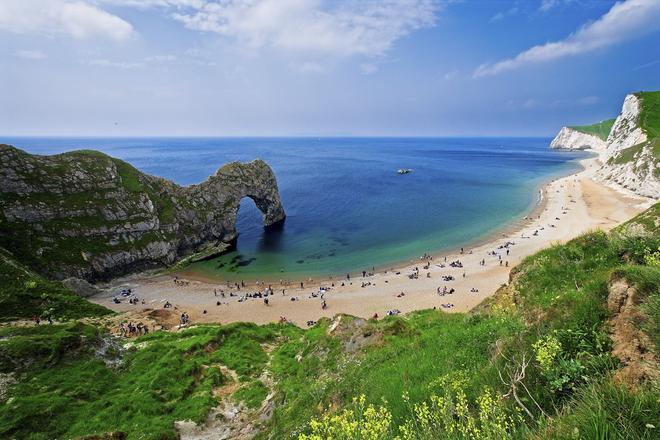 Panorámica de Durdle Door