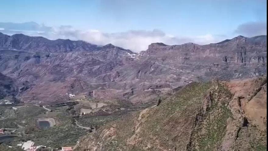 Vistas de la cumbre de Gran Canaria