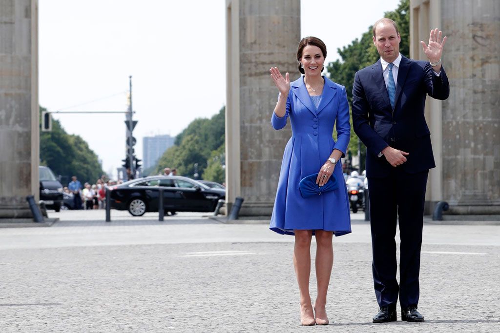 Los Duques de Cambridge visitan Berlín