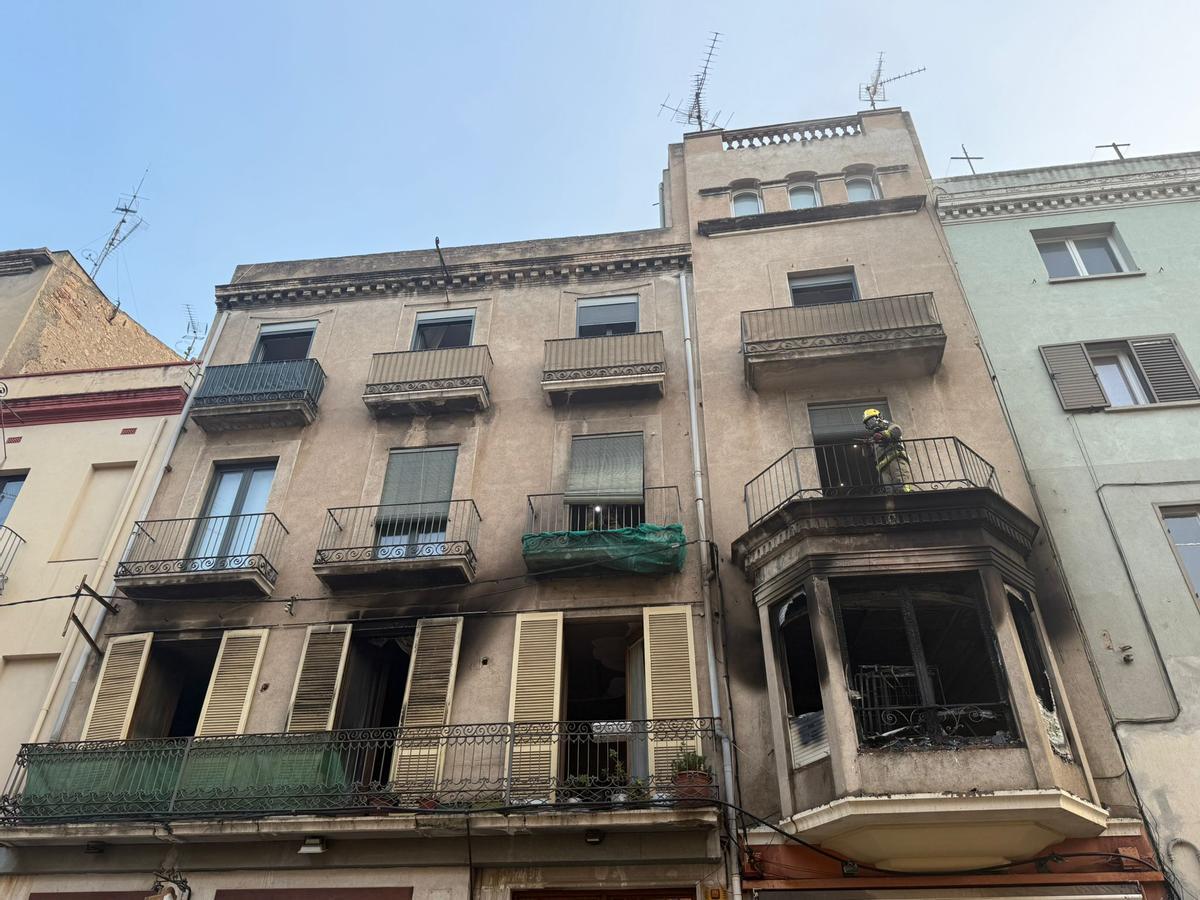 L'edifici de la Pujada del Castell.