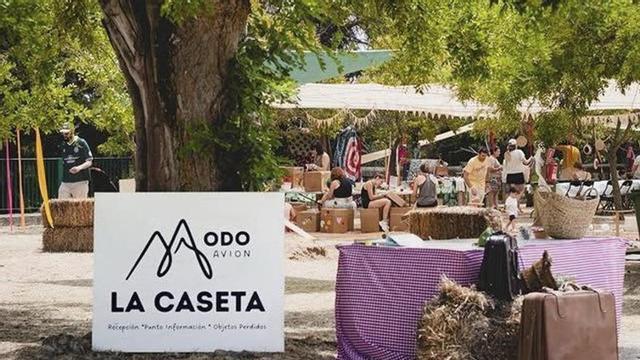 Zona de La Caseta en la Colonia de Tormos.