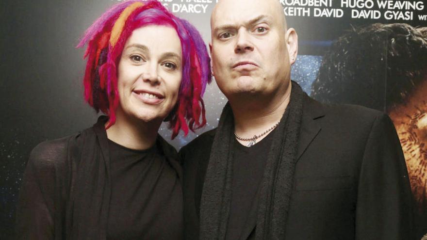 Lana y Andy (ahora Lilly) Wachowski, en una foto de archivo.