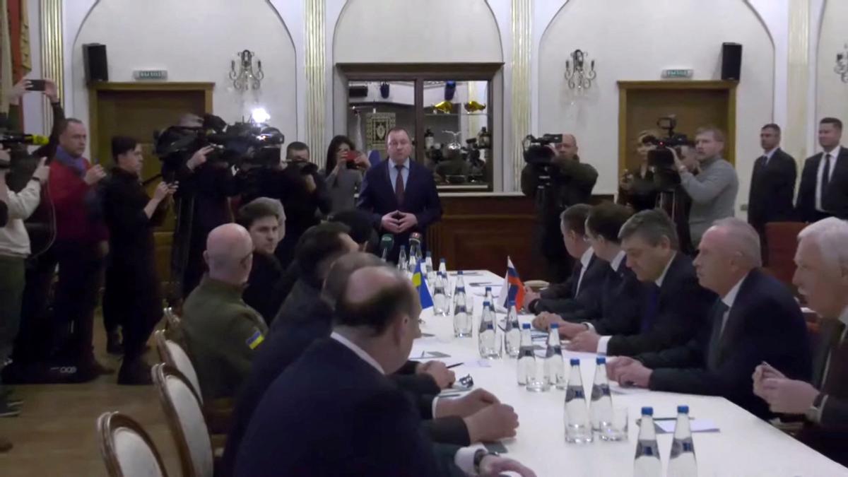 Ukraine-Russia talks in Belarus