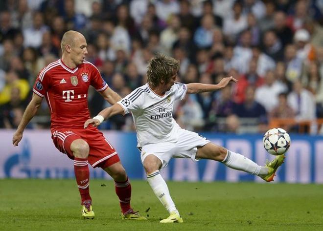 Las imágenes del Real Madrid-Bayern Múnich