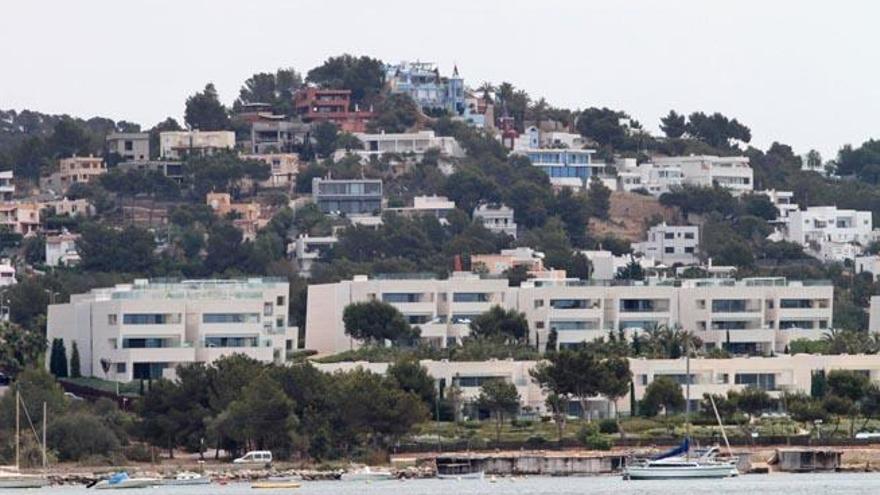 Imagen de una zona urbanizada del municipio de Santa Eulària.