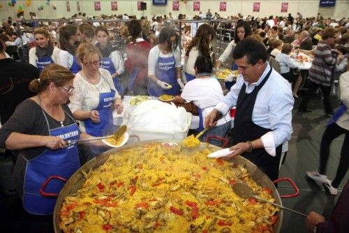 Paella Solidaria de Manos Unidas en Cartagena