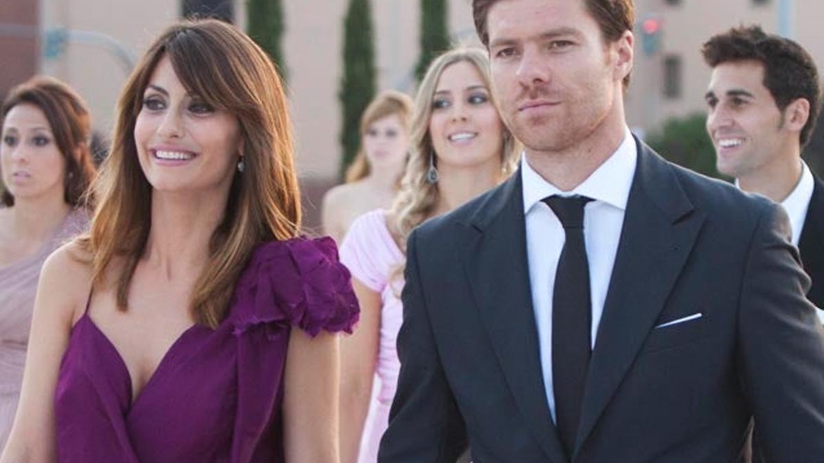 Nagore Aramburu y Xabi Alonso