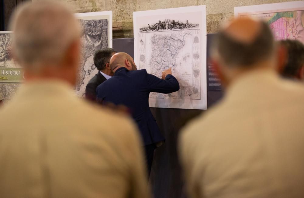 Exposición cartográfica en Capitanía General de València