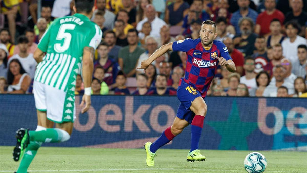 Jordi Alba: Cuando trabajamos en equipo es muy difícil ganarnos