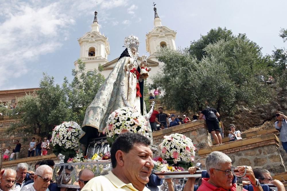 Bajada de la Virgen de la Fuensanta a Murcia