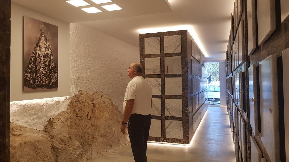 La archicofradía de la Virgen de Araceli culmina las obras y el columbario del Real Santuario de Aras