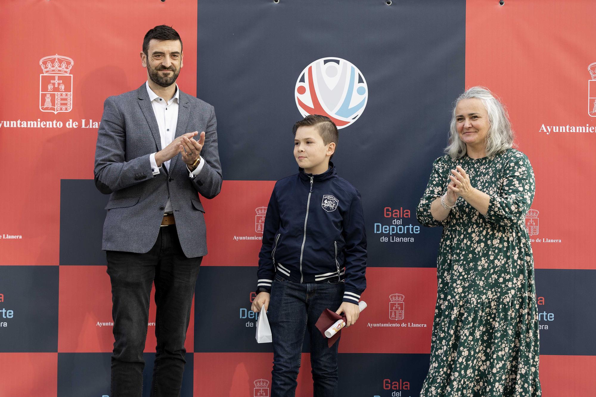 Así fue la gran gala del deporte de Llanera: todas las imágenes de la original cita, celebrada al aire libre