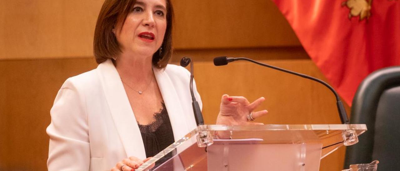 La vicealcaldesa, Sara Fernández, ha defendido el trabajo de la coalición.