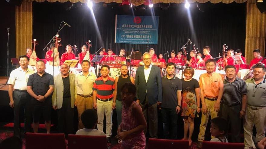 La Orquesta Joven de Pekín brilla en Meloneras