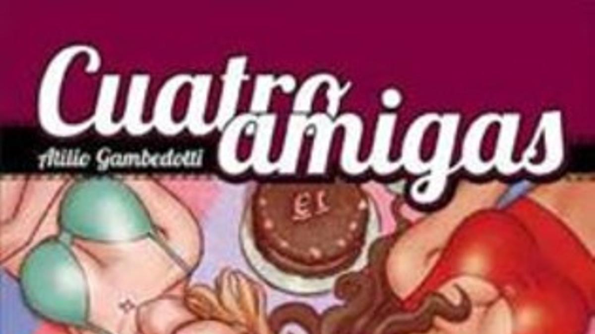 Portada de 'Cuatro amigas', de Gambedotti, el primer número de la nueva colección de 'Kiss Comix'.